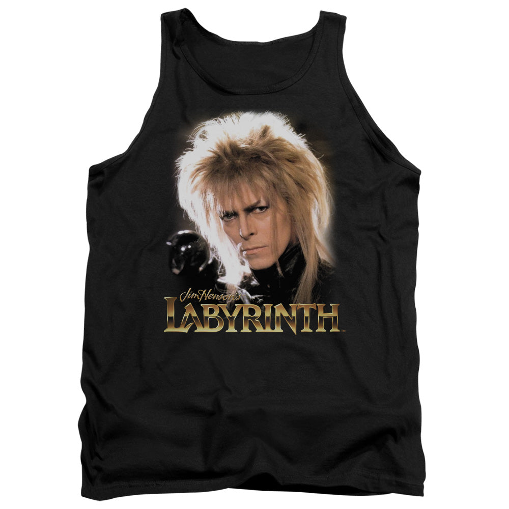 Labyrinth Jareth Mens Tank Top Shirt Black Officially Licensed