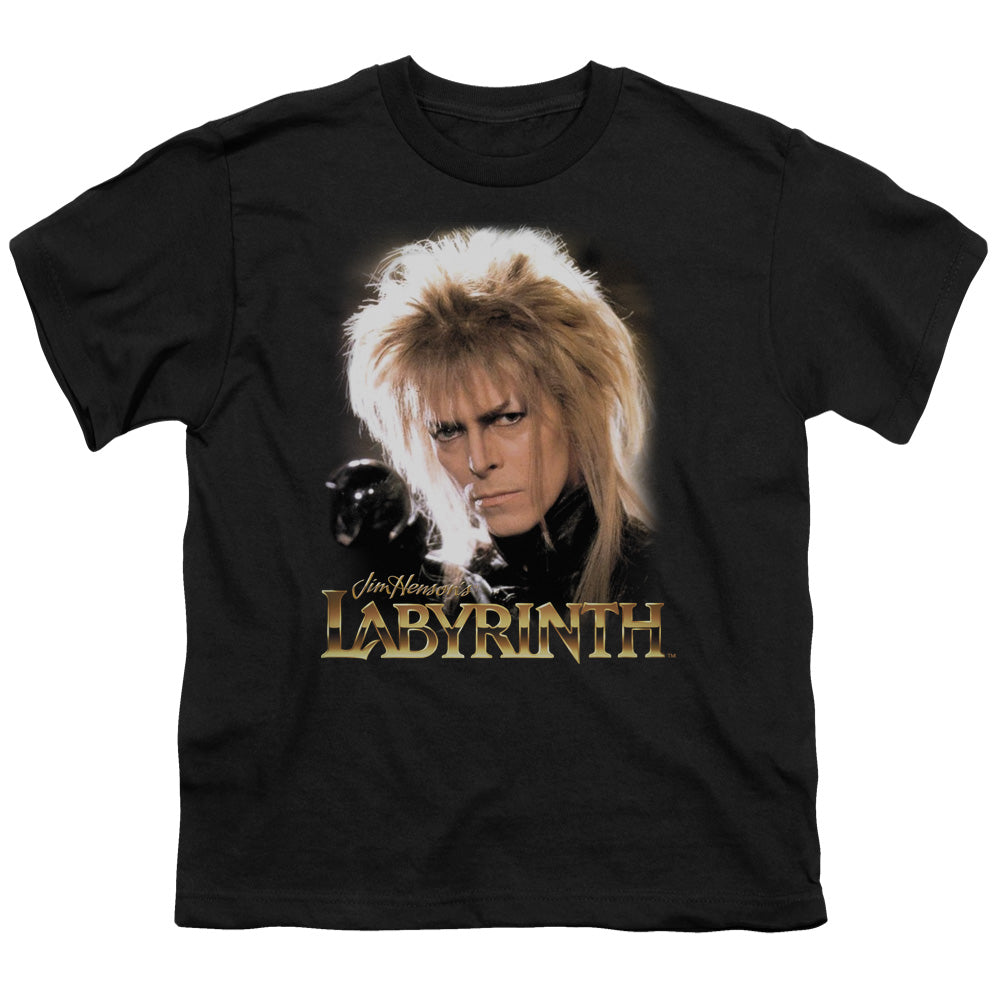 Labyrinth Jareth Kids Youth T Shirt Black Officially Licensed