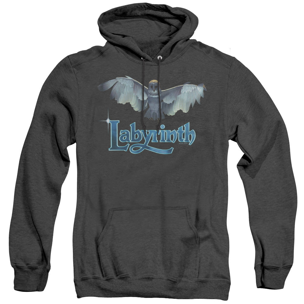 Labyrinth Title Sequence Heather Mens Hoodie Black Officially Licensed