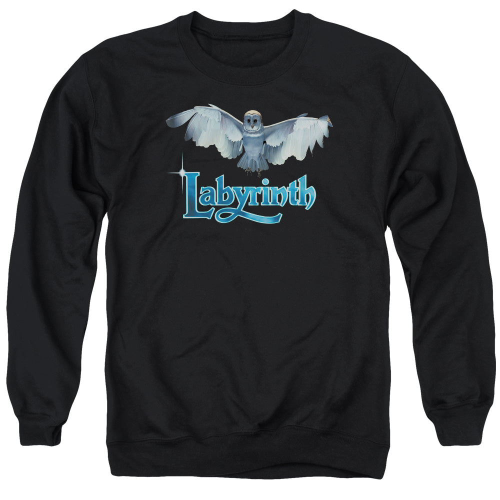 Labyrinth Title Sequence Mens Crewneck Sweatshirt Black Officially Licensed