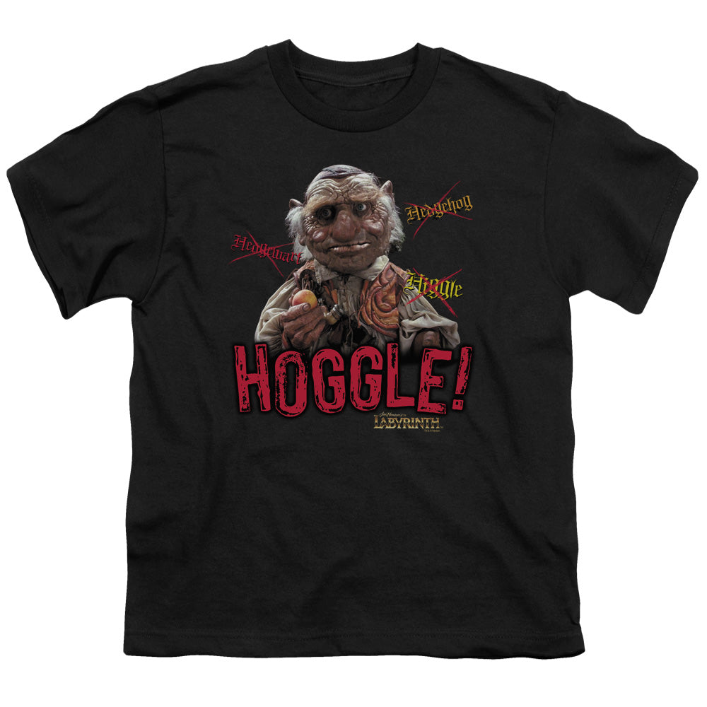 Labyrinth Hoggle Kids Youth T Shirt Black Officially Licensed