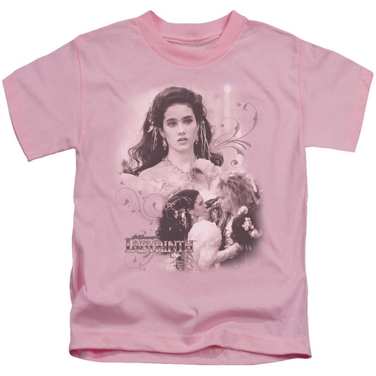 Labyrinth Sarah Juvenile Kids Youth T Shirt Pink Officially Licensed