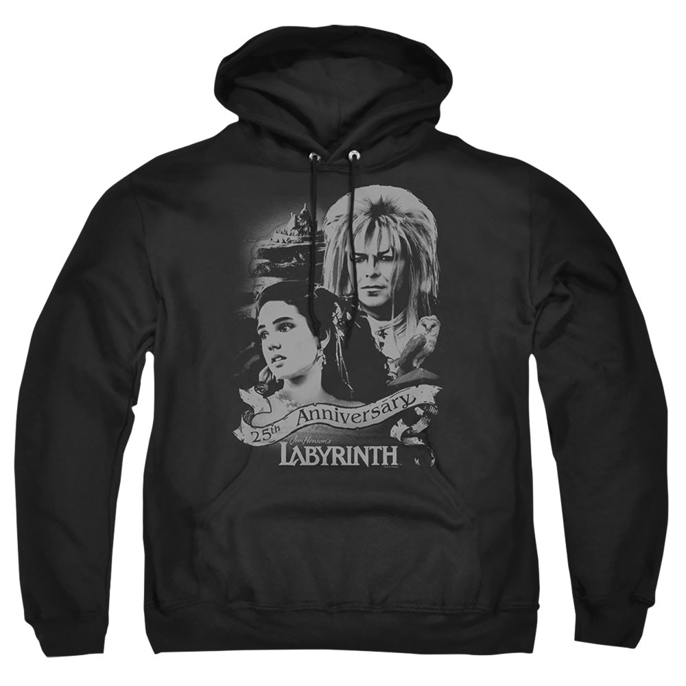 Labyrinth Anniversary Mens Hoodie Black Officially Licensed