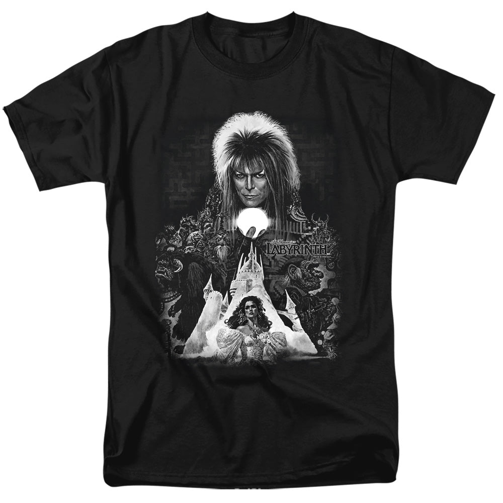 Labyrinth Castle Mens T Shirt Black Officially Licensed
