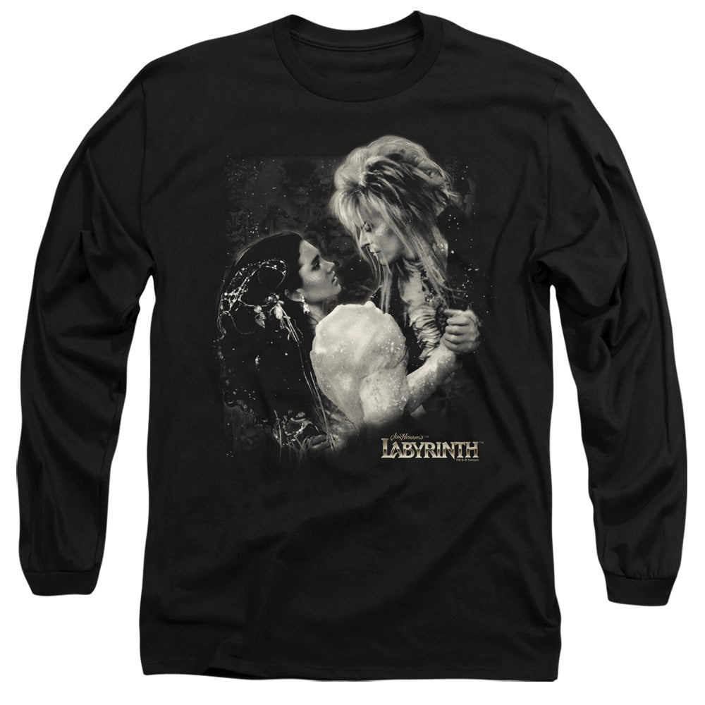 Labyrinth Dream Dance Mens Long Sleeve Shirt Black Officially Licensed Officially Licensed