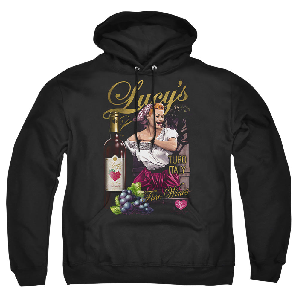 I Love Lucy Bitter Grapes Mens Hoodie Black Officially Licensed