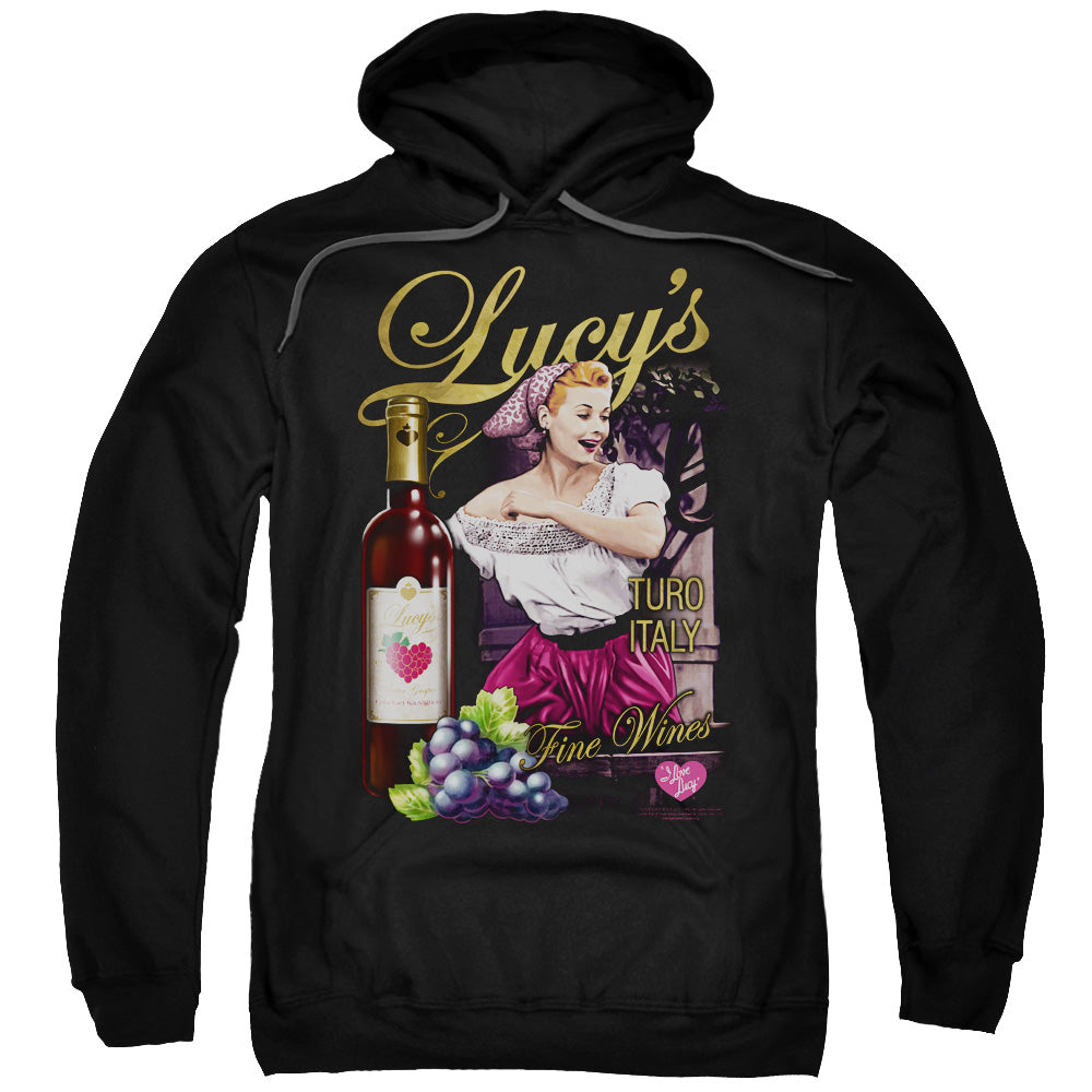 I Love Lucy Bitter Grapes Mens Hoodie Black Officially Licensed