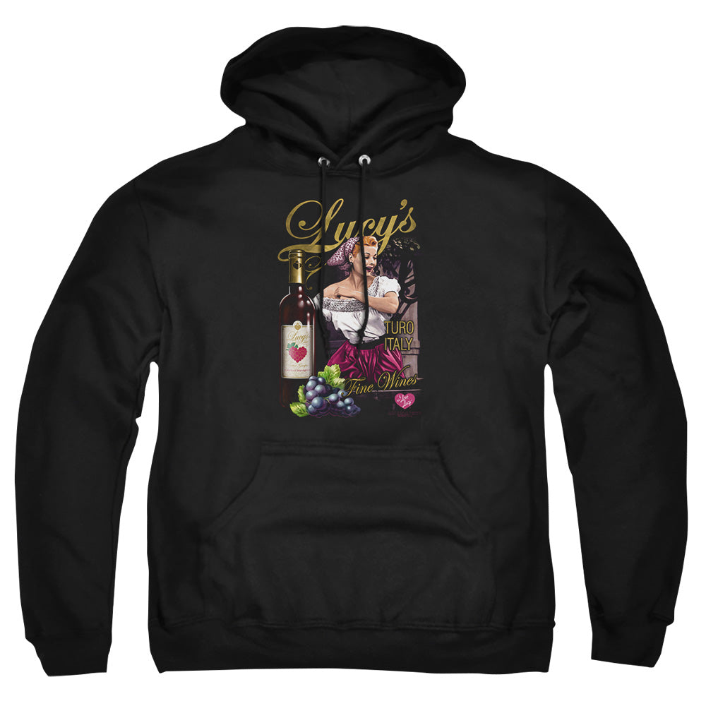 I Love Lucy Bitter Grapes Mens Hoodie Black Officially Licensed