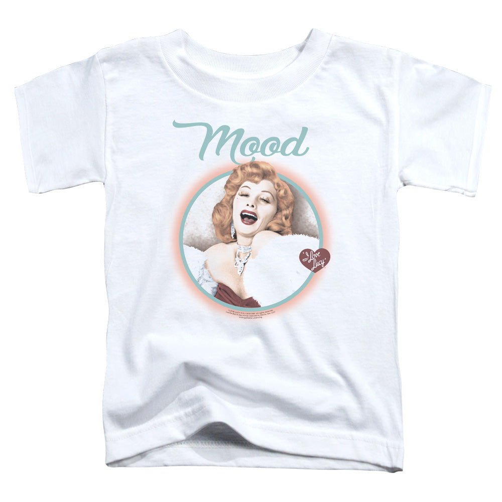 I Love Lucy Mood Toddler Kids Youth T Shirt White Officially Licensed