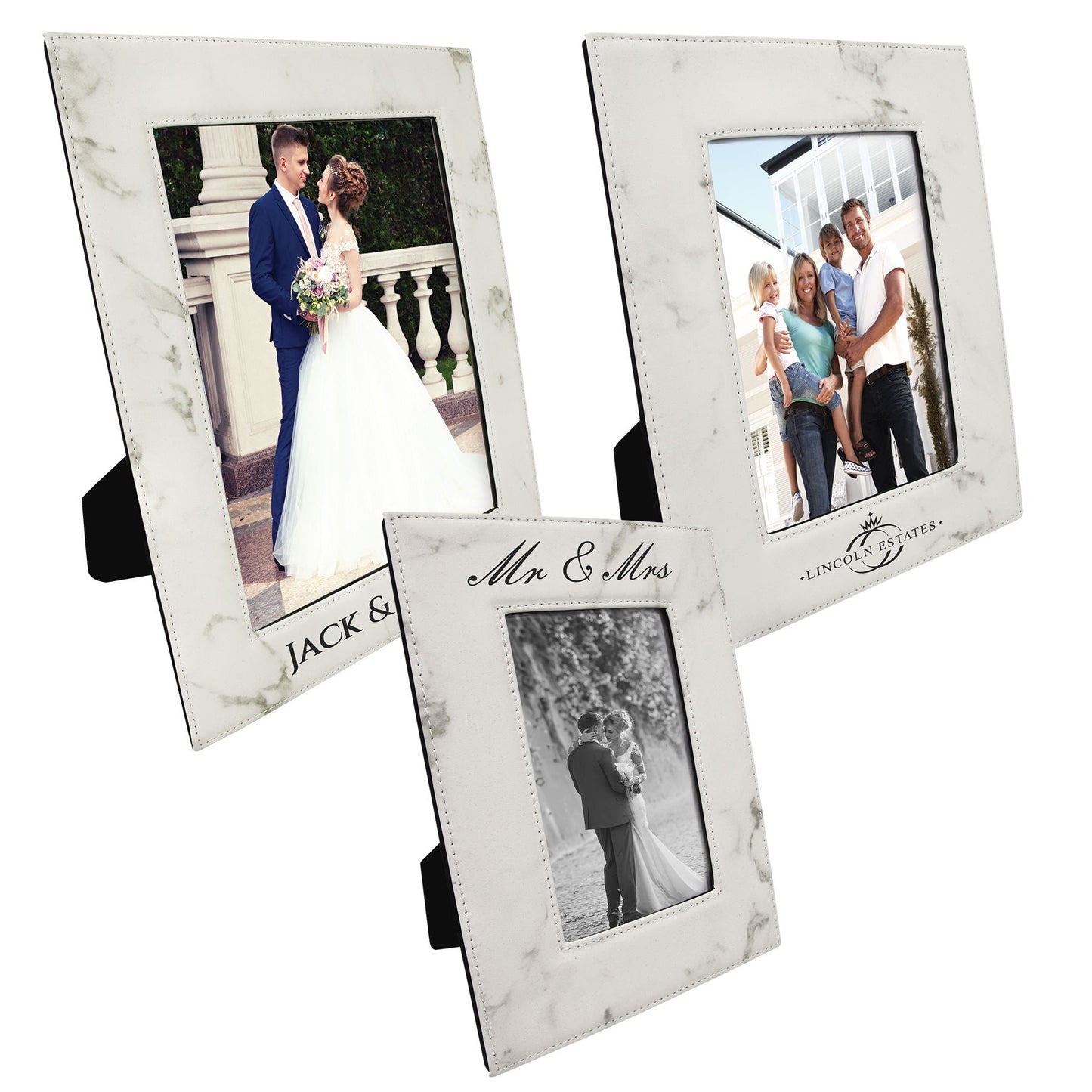 Leatherette Photo Frames - Standard Series