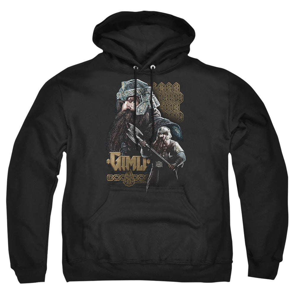 Lord Of The Rings Gimli Mens Hoodie Black
