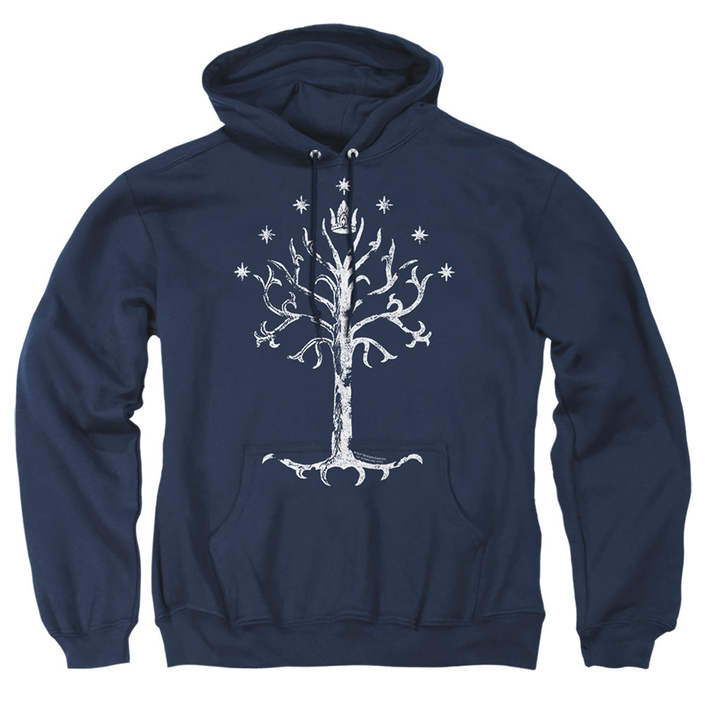 Lord Of The Rings Tree Of Gondor Mens Hoodie Navy