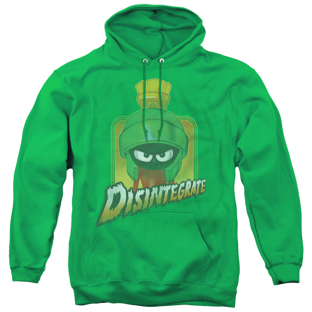 Looney Tunes Disintegrate Mens Hoodie Kelly Green Officially Licensed