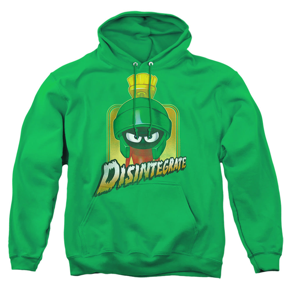 Looney Tunes Disintegrate Mens Hoodie Kelly Green Officially Licensed