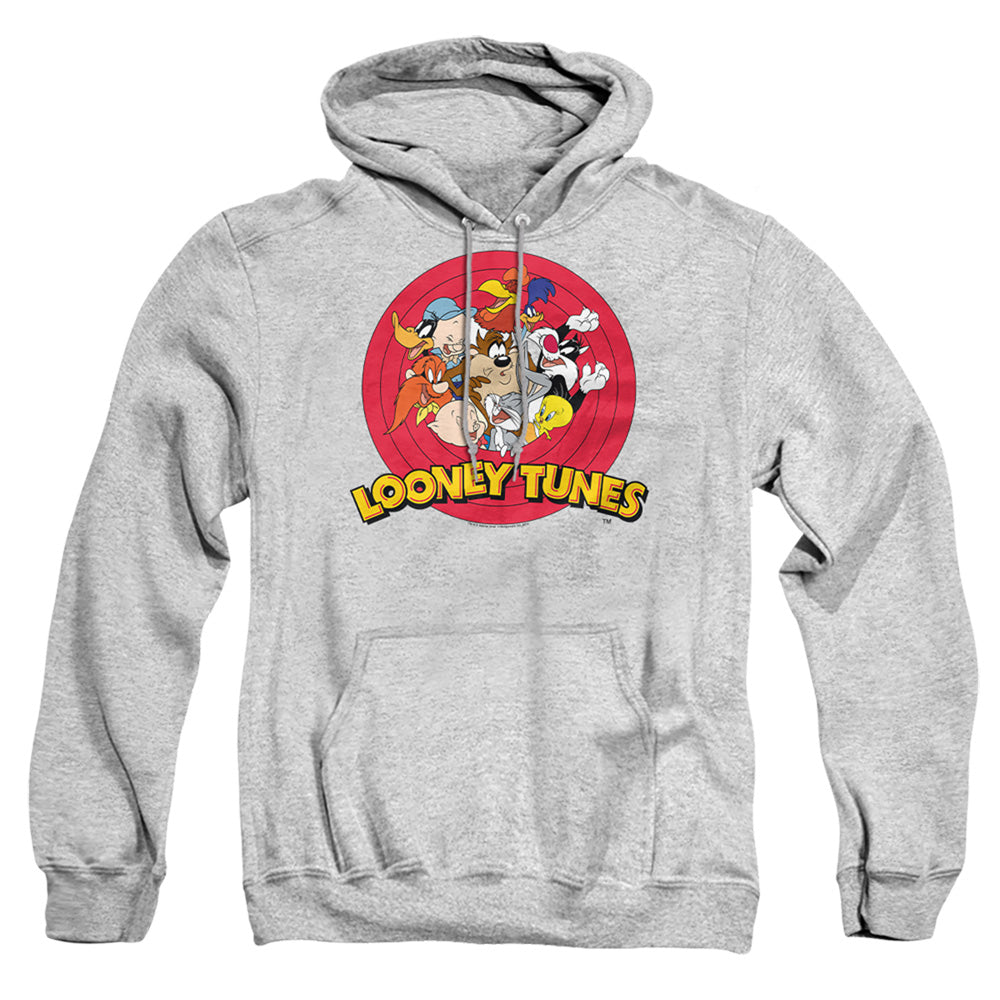 Looney Tunes Group Mens Hoodie Athletic Heather Officially Licensed