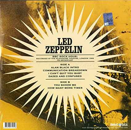 BBC Rock Hour: Recorded at the Playhouse Theatre, London 1969 [Import] [Vinyl]