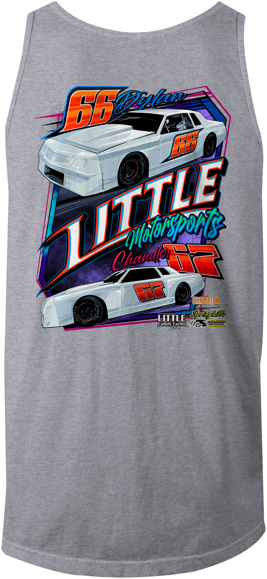 Little Motorsports Tank Tops