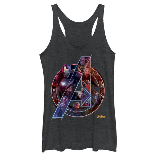 Marvel Team Neon Junior's Tank Top Shirt
