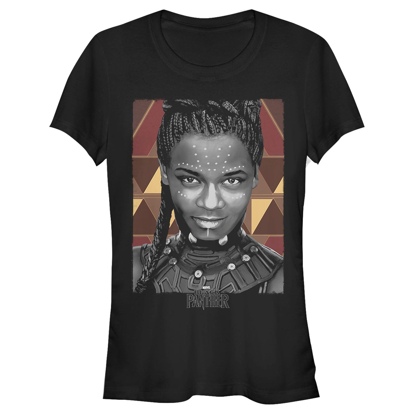 Marvel Shuri Painted Junior's T Shirt
