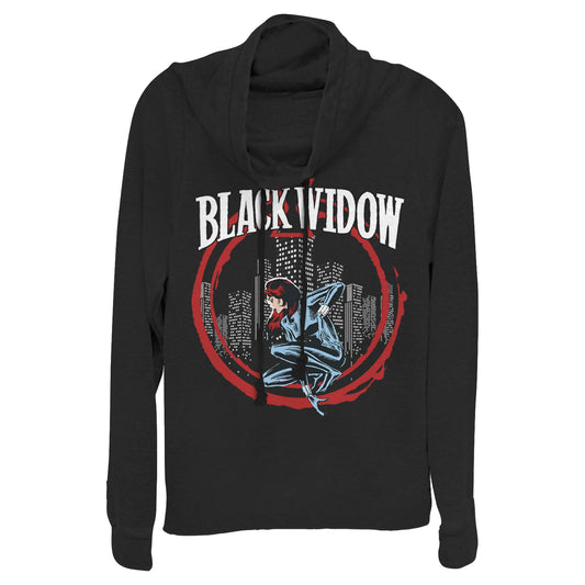 Marvel Widow in Circle Junior's Cowl Neck