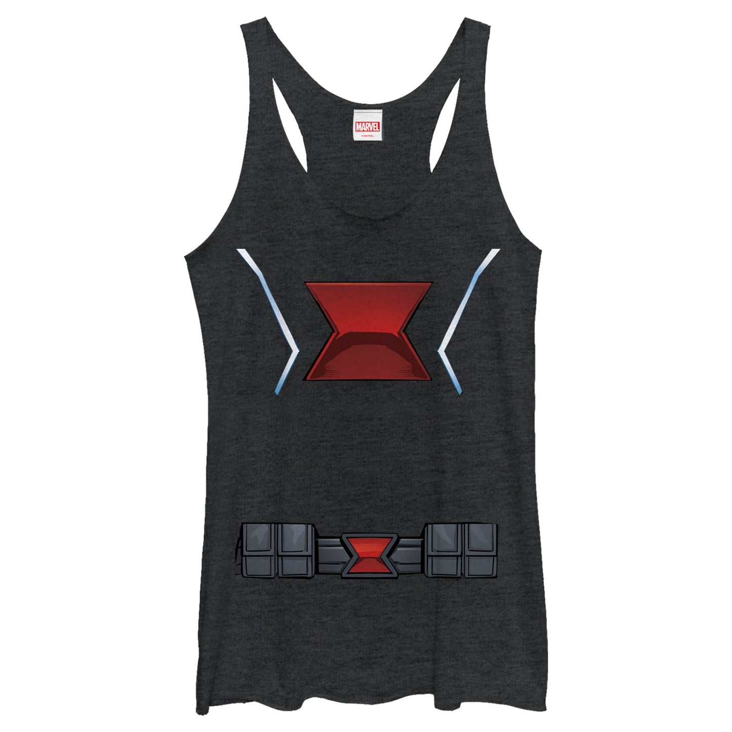 Marvel Black Widow Front Junior's Tank Top Shirt