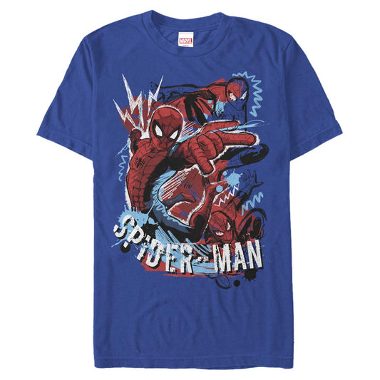 Marvel Spider-Man Cartoon Mens T Shirt