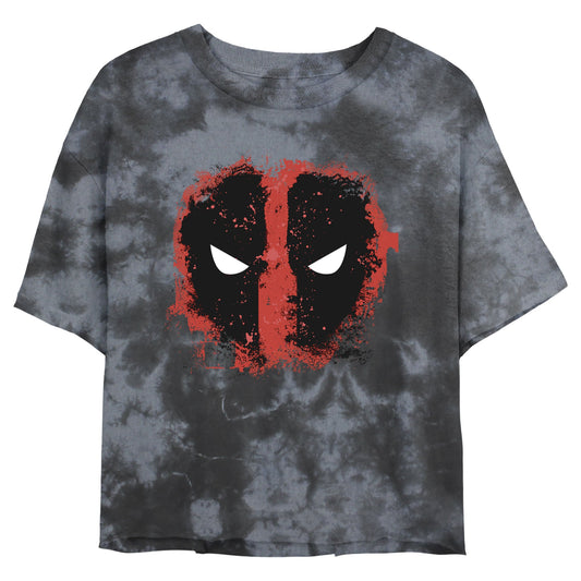 Marvel Dead Eyes Bombard Tie-Dye Juniors T Shirt