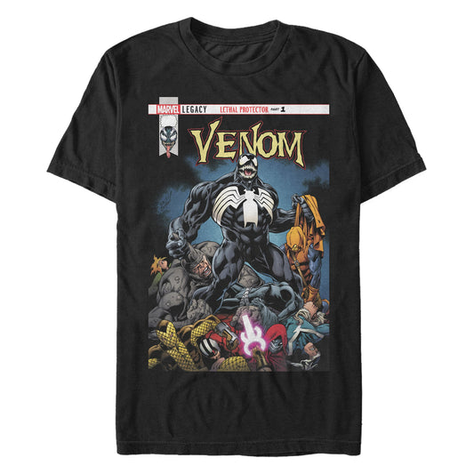Marvel Venomized Cover Mens T Shirt