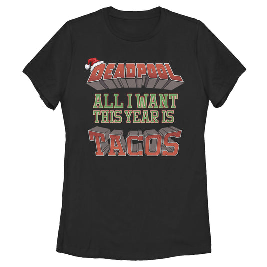 Marvel Tacos This Year Womens T Shirt