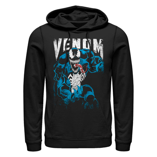 Marvel Venom Grunge Lightweight Mens Hoodie