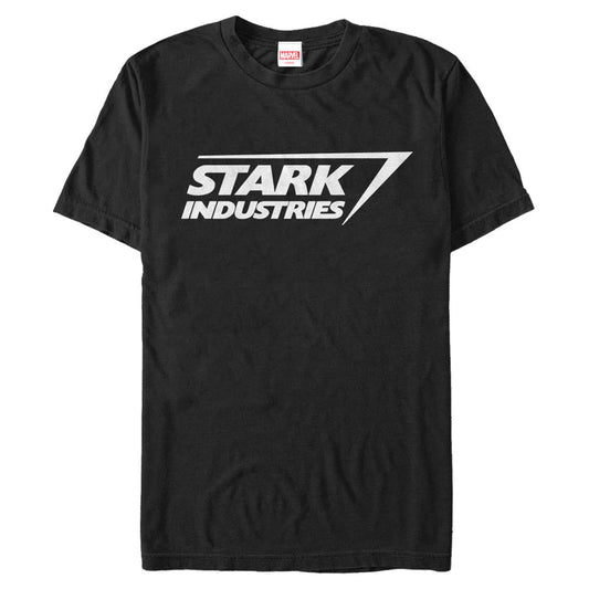 Marvel Stark Logo Mens T Shirt