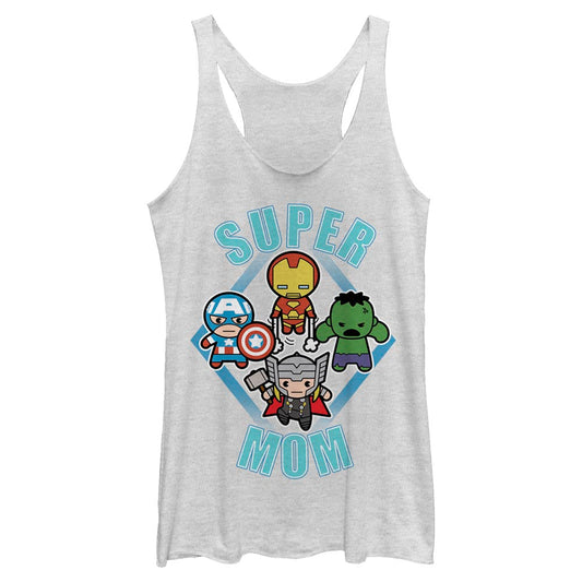 Marvel Super Mom Dudes Junior's Womens Tank Top Shirt