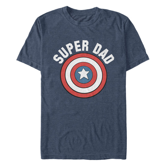 Marvel SUPER DAD Mens T Shirt
