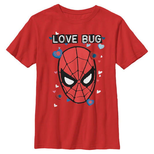 Marvel Spider-Man Love Bug Boys Kids T Shirt