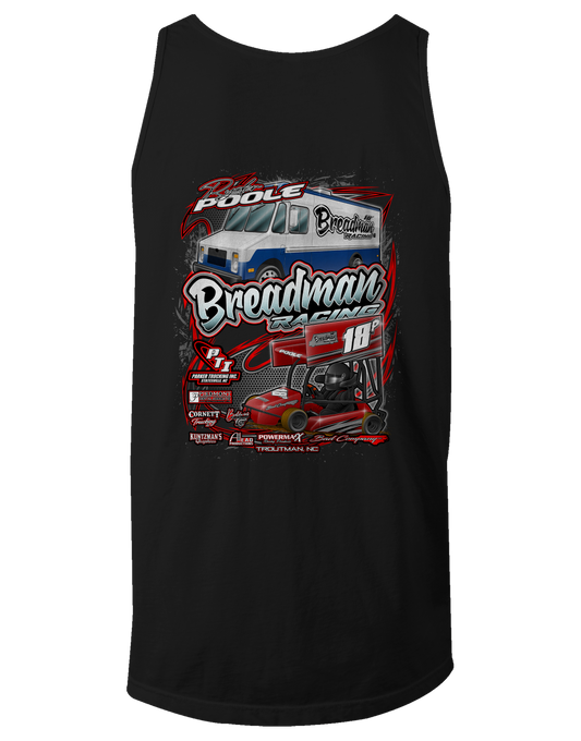 Breadman Racing Tank Tops