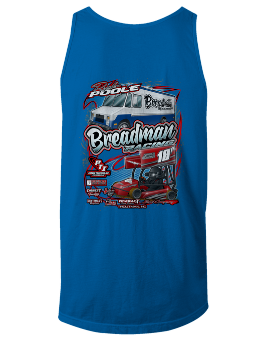 Breadman Racing Tank Tops