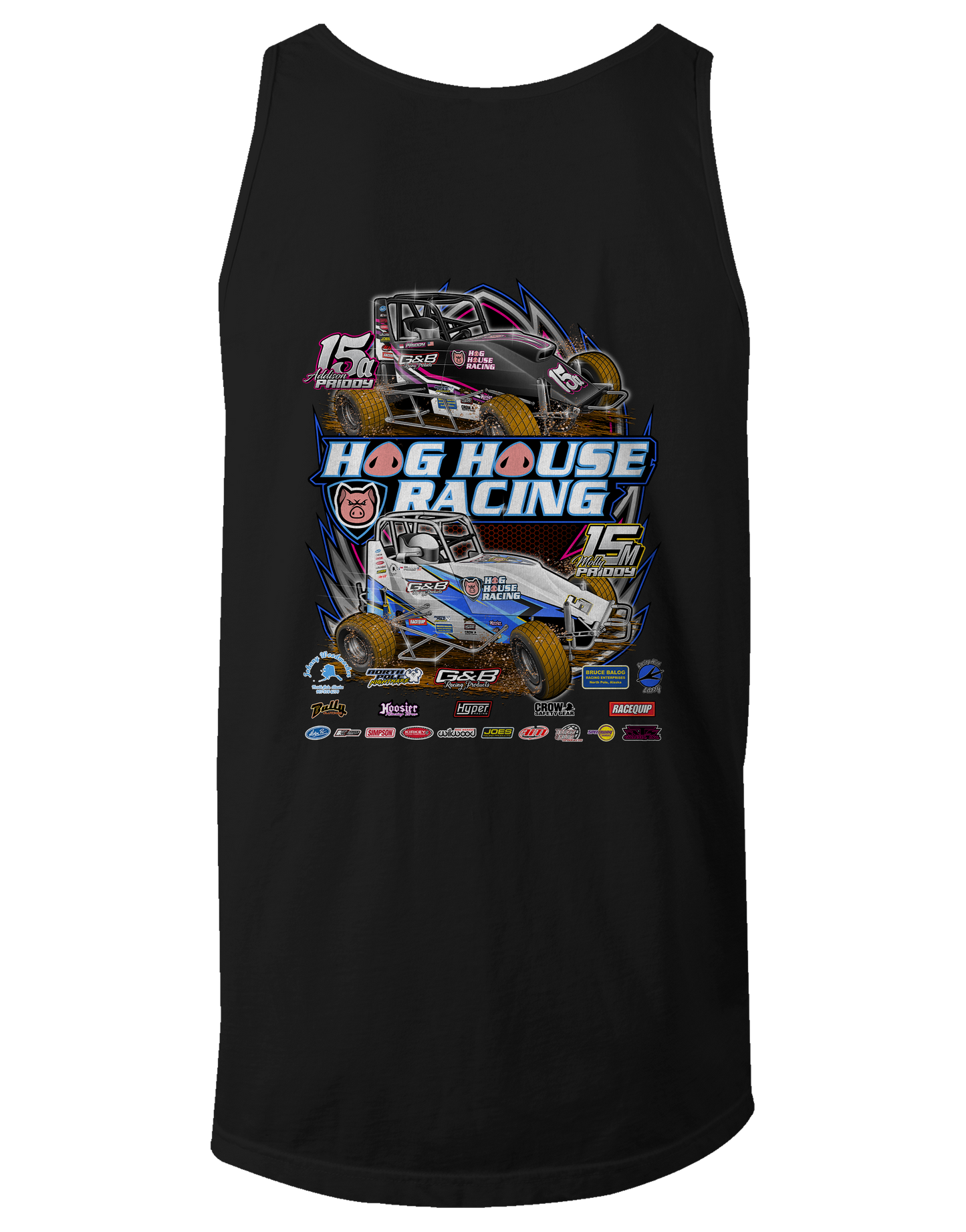 Hoghouse Racing Tank Tops