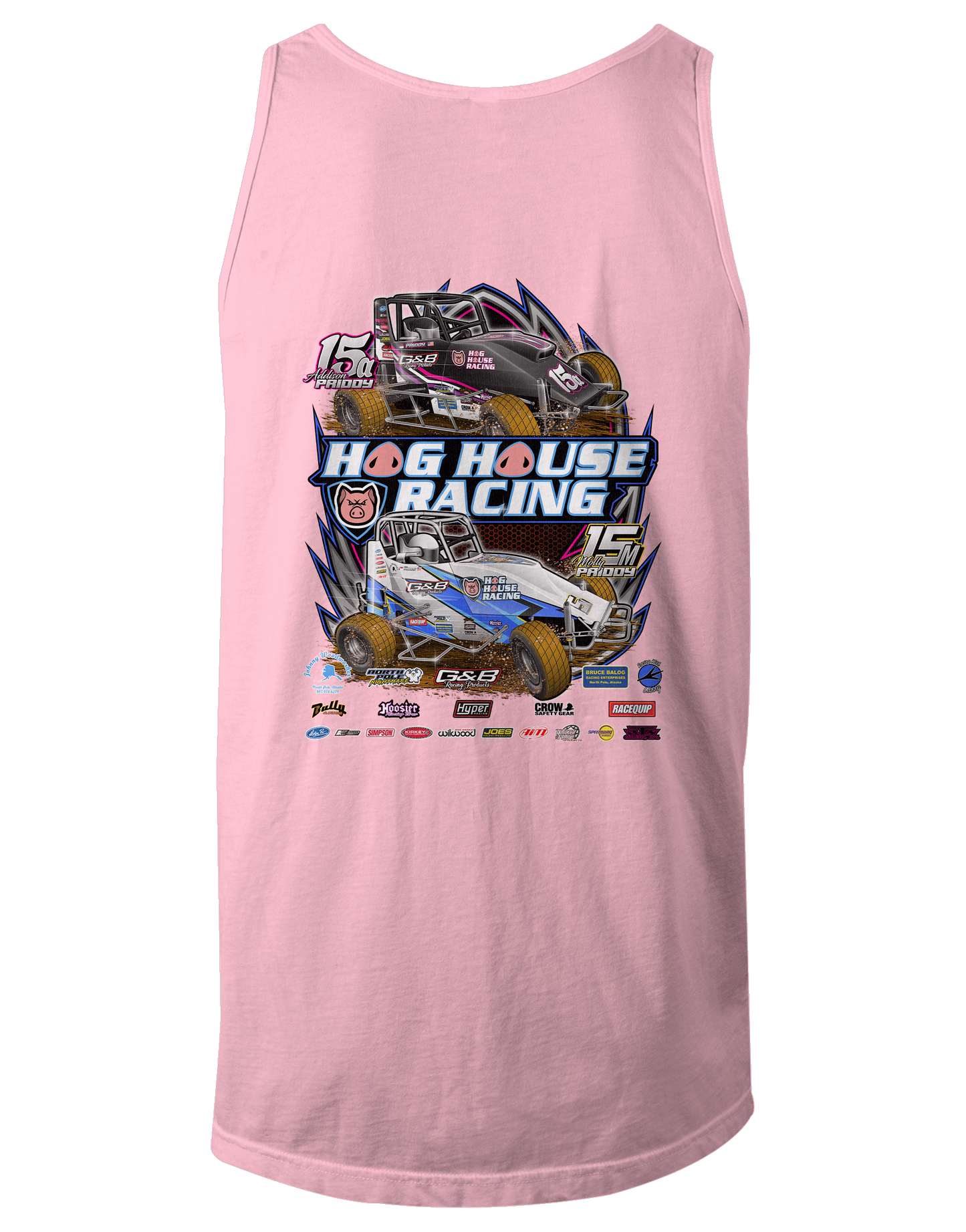 Hoghouse Racing Tank Tops