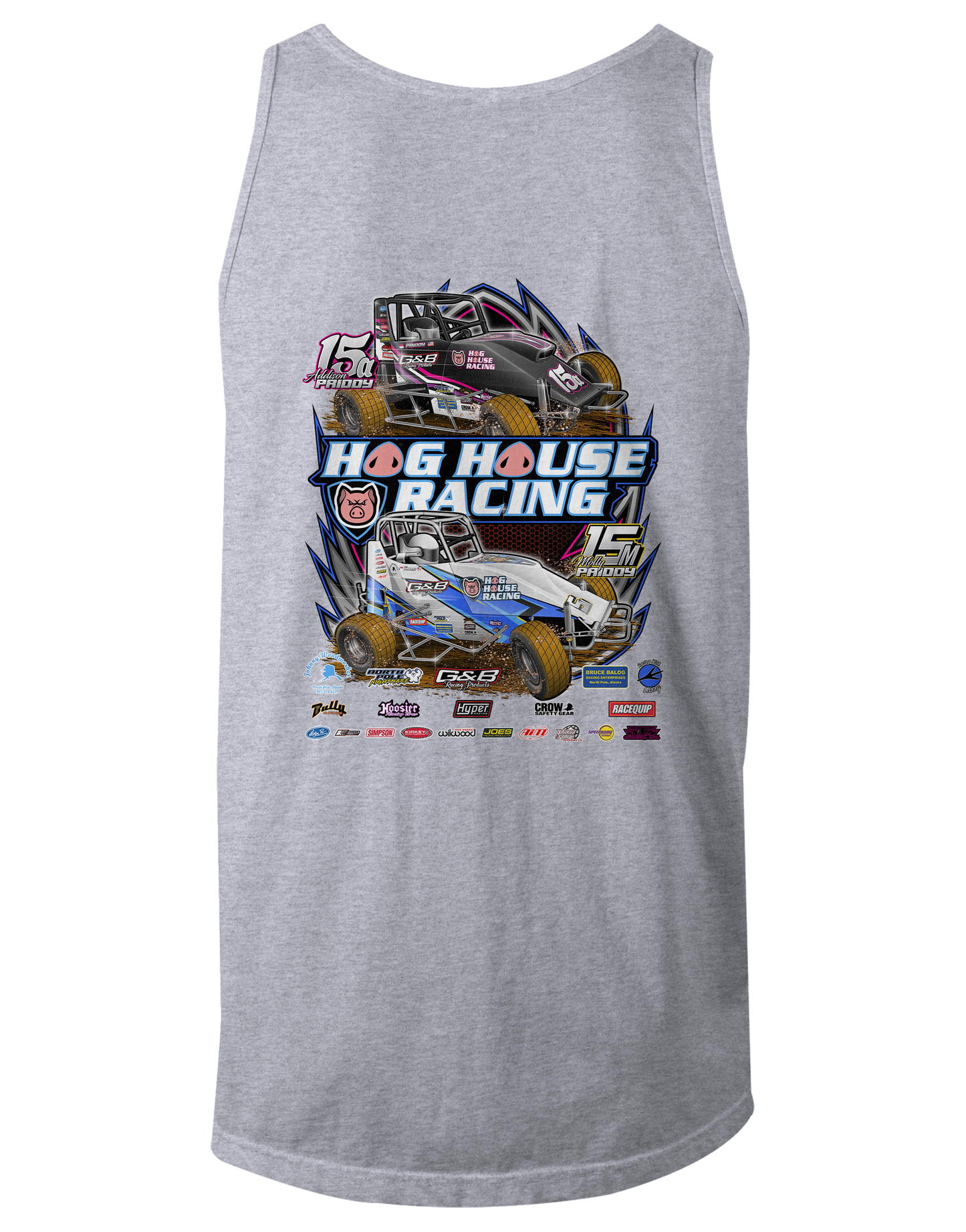 Hoghouse Racing Tank Tops