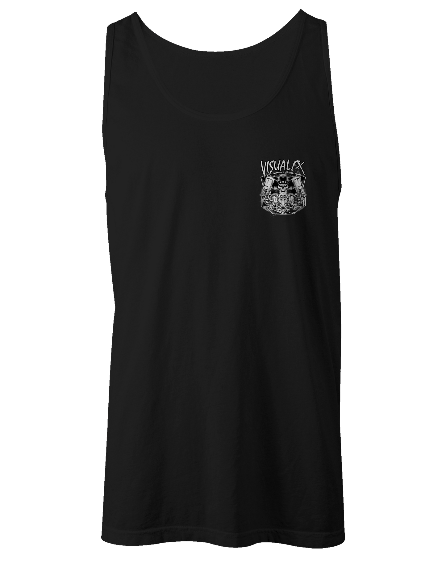 Visual FX Black and White Tank Tops