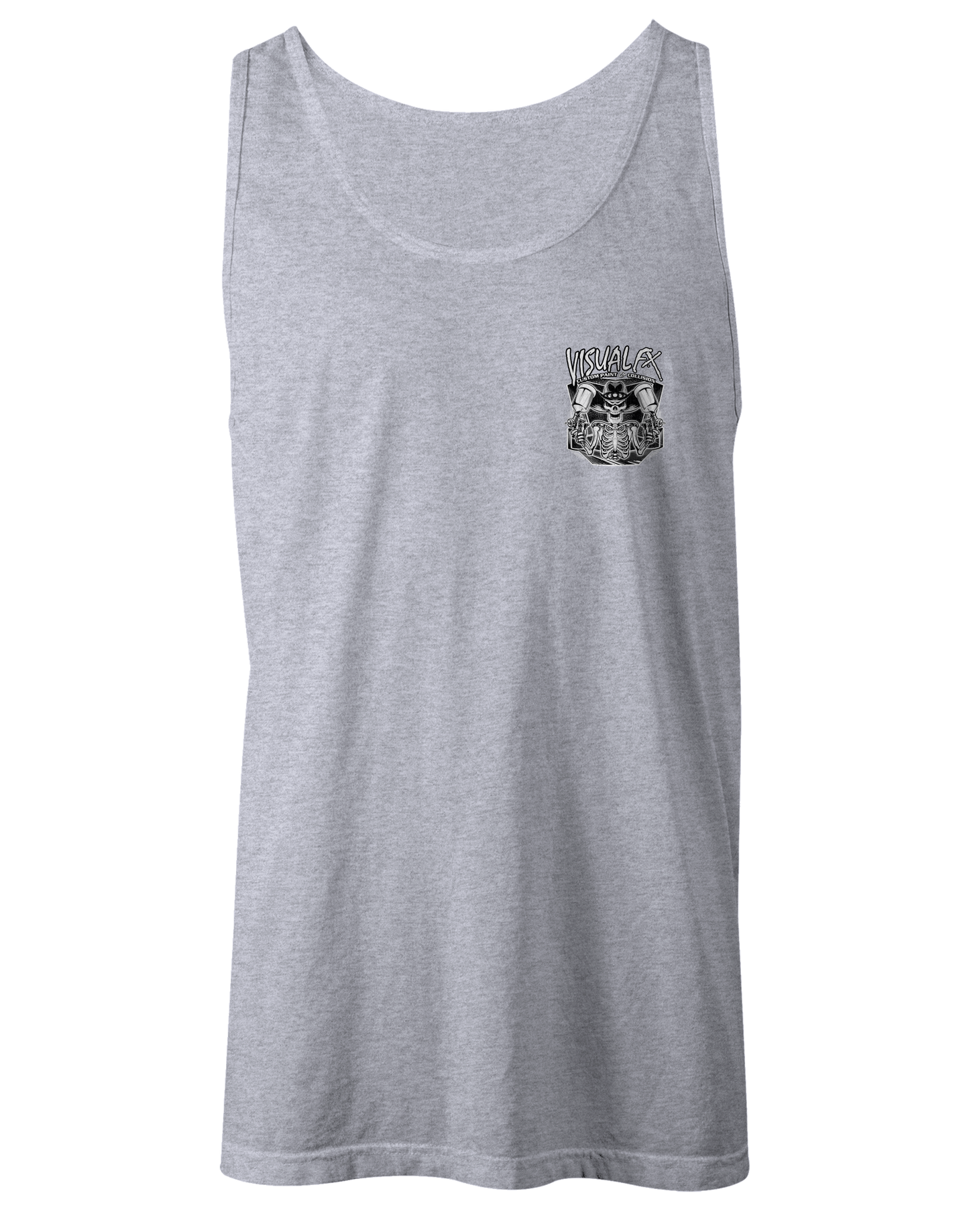 Visual FX Black and White Tank Tops