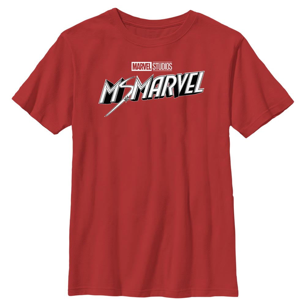 Marvel Black and White Boys Kids T Shirt