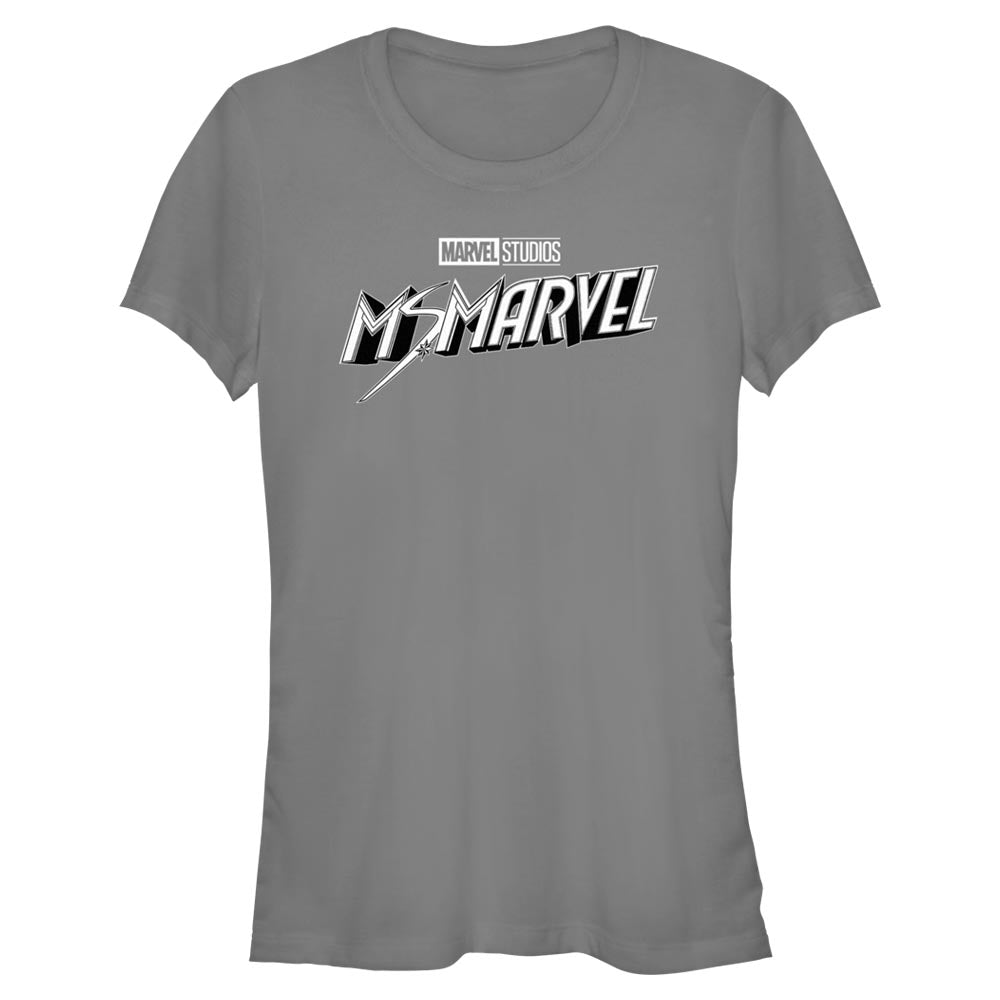 Marvel Black and White Juniors T Shirt