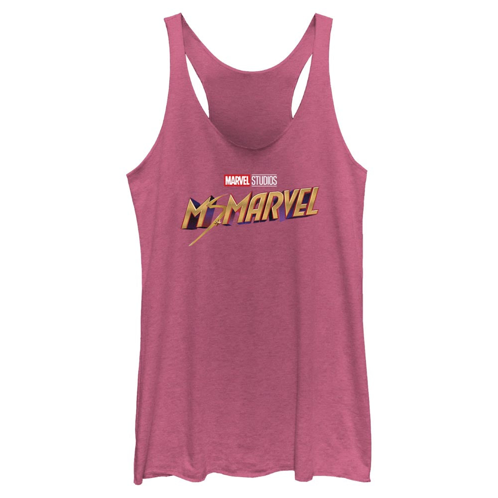 Marvel Classic Logo Juniors Tank Top Shirt