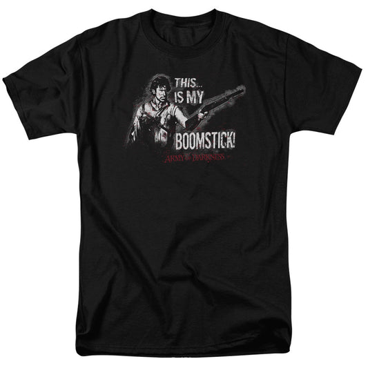 Army Of Darkness Boomstick Mens T Shirt Black Officially Licensed