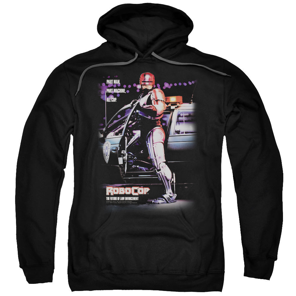 Robocop Poster Mens Hoodie Black Officially Licensed