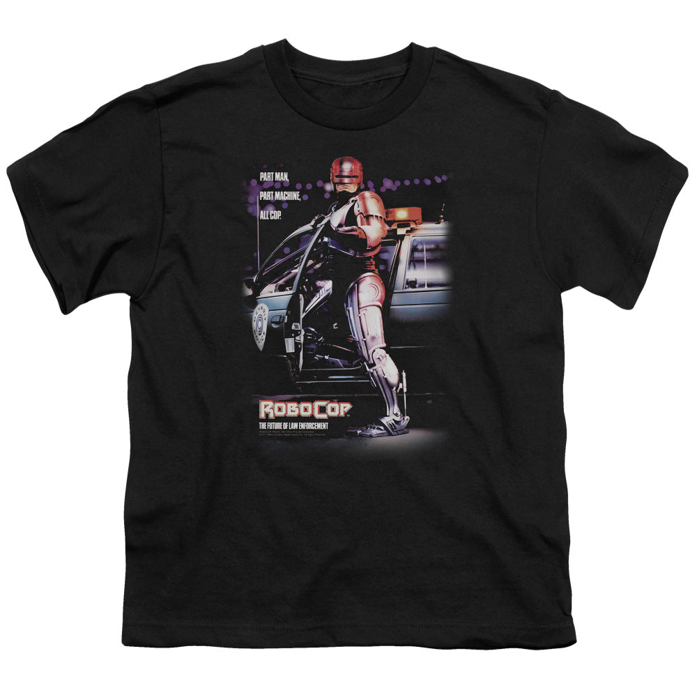Robocop Poster Kids Youth T Shirt Black Officially Licensed