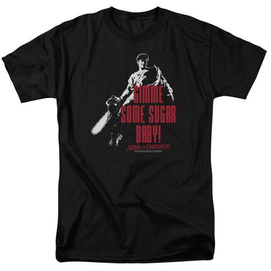 Army Of Darkness Sugar Mens T Shirt Black Officially Licensed