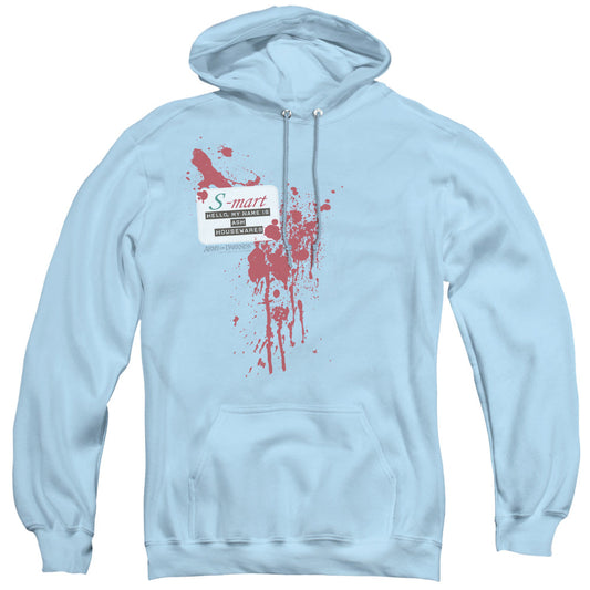 Army Of Darkness S-Mart Name Mens Hoodie Light Blue Officially Licensed