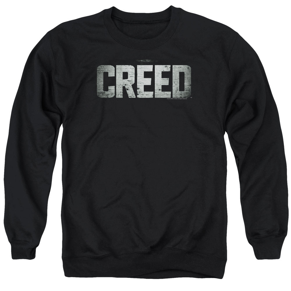 Creed Logo Mens Crewneck Sweatshirt Black Officially Licensed